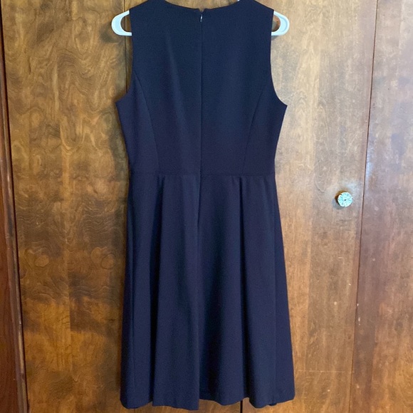 NWOT Classiques Entier navy sleeveless dress, 10 - Picture 4 of 5